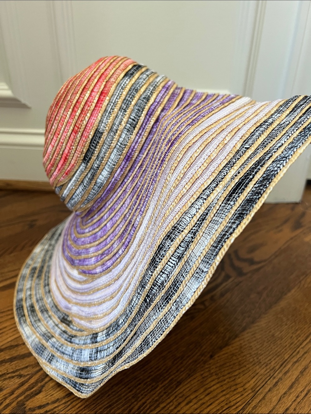 Missoni Mare Straw Multicolor Sunhat NWT - Picture 4 of 14